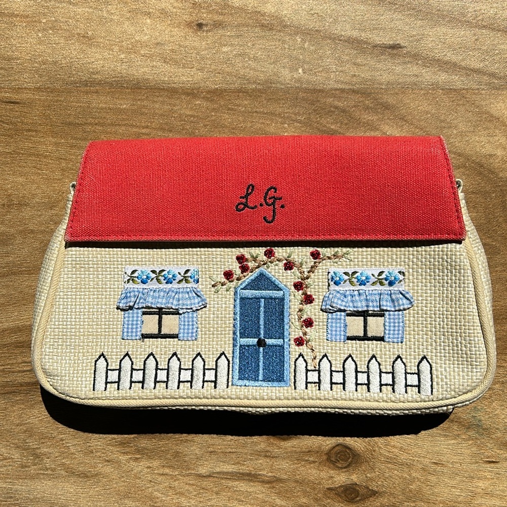 Lulu Guinness London Clutch House Purse